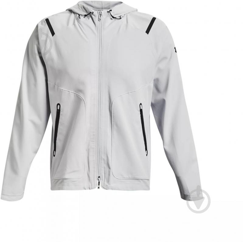 Джемпер Under Armour UA UNSTOPPABLE JACKET 1370494-014 р.2XL сірий - фото 4