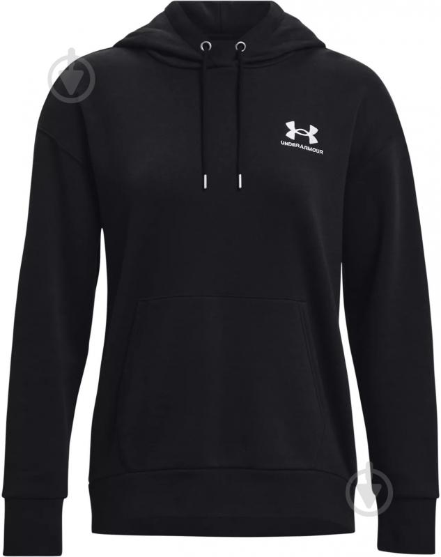 Джемпер Under Armour ESSENTIAL FLEECE HOODIE 1373033-001 р.XS чорний - фото 4