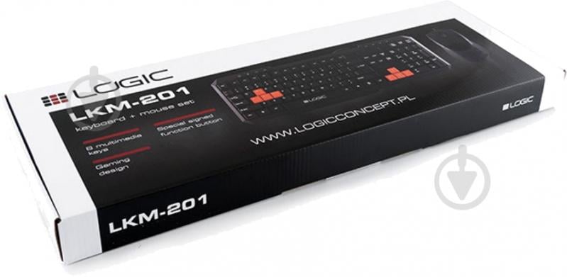 Комплект клавіатура + миша Logic Concept LKM-20 - фото 12
