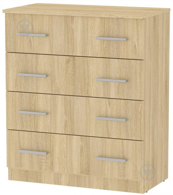 Комод Компанит 4Б дуб сонома/дуб сонома - фото 1