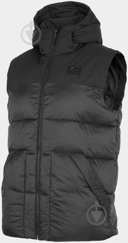 Жилет 4F JACKET KUMP002 H4Z22-KUMP002-20S р.L черный - фото 3