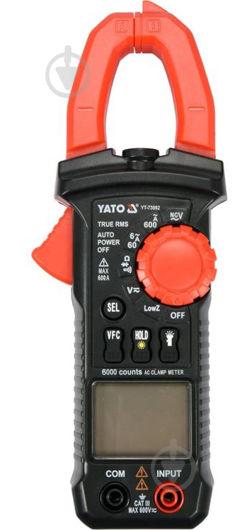 Мультиметр цифровий YATO YT-73092 - фото 1