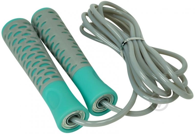 Скакалка PowerPlay серая PP_4206_Grey - фото 1