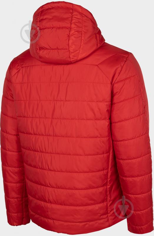 Пуховик чоловічий зимовий 4F JACKET KUMP006 H4Z22-KUMP006-61S р.3XL червоний - фото 2