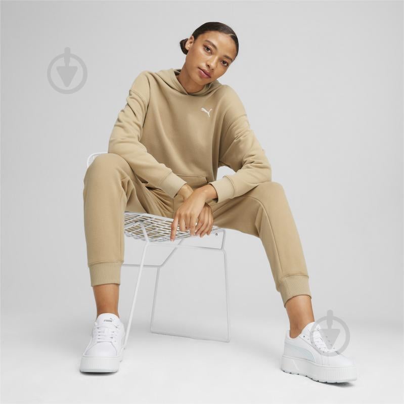 Спортивный костюм Puma Loungewear Suit TR 67992083 р.M бежевый - фото 3