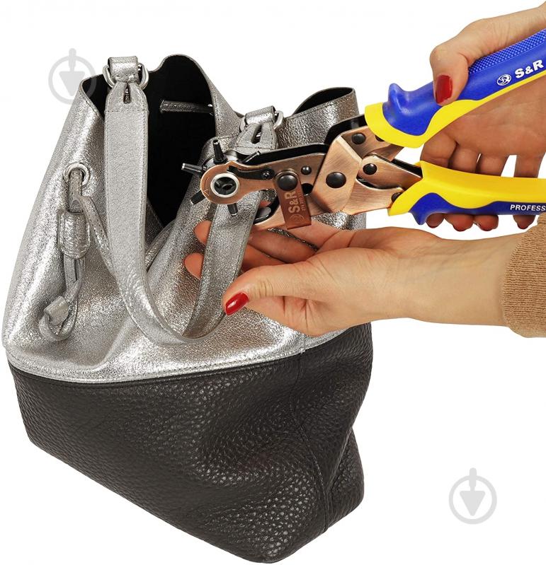 Дырокол S&R Профи 250 мм 274200111 - фото 6