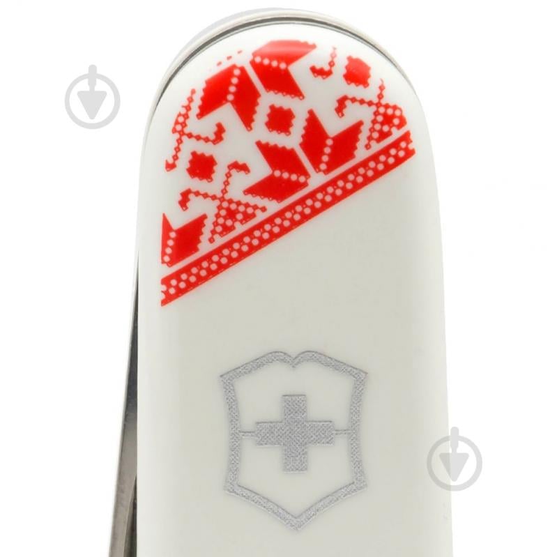 Нож швейцарский Victorinox CLIMBER UKRAINE Вышиванка (14 инстр) Vx13703.7_T0051r - фото 2