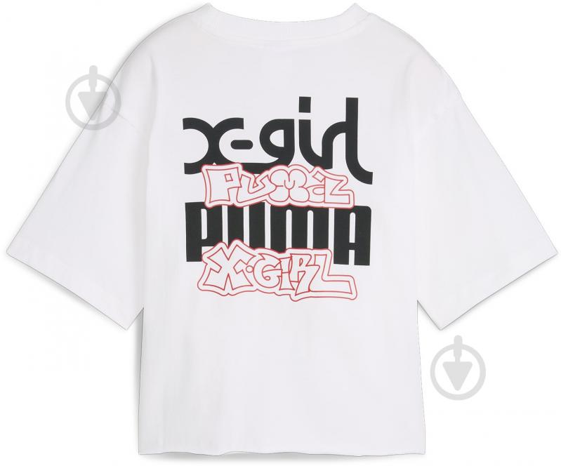 Футболка Puma X X-GIRL GRAPHIC TEE 62472302 р.S білий - фото 2