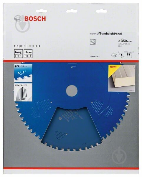 Пиляльний диск Bosch EfSPanel 350x30x2,5 Z60 2608644165 - фото 2