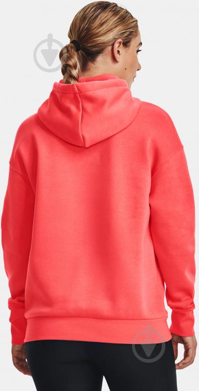 Джемпер Under Armour ESSENTIAL FLEECE HOODIE 1373033-691 р.M червоний - фото 2