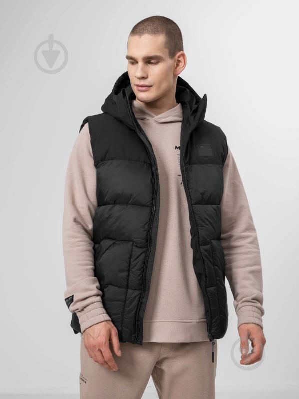 Жилет 4F JACKET KUMP002 H4Z22-KUMP002-20S р.2XL чорний - фото 1