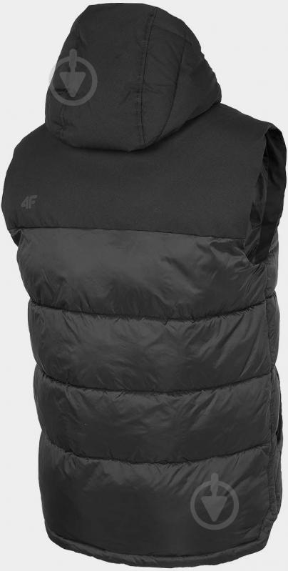 Жилет 4F JACKET KUMP002 H4Z22-KUMP002-20S р.2XL чорний - фото 4