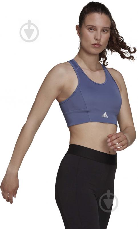 Бра Adidas W 3S CRO TP H16849 р.XL фиолетовый - фото 4