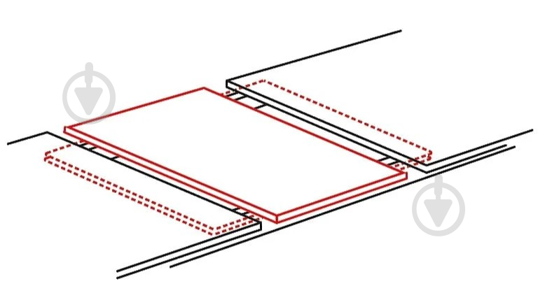 Стіл обідній Signal Meble NIGEL 1200(1600)x800x760мм дуб артізан/білий матовий - фото 3