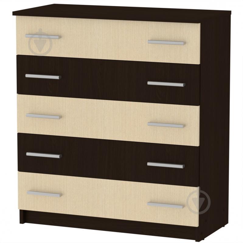 Комод Компанит 5L венге - фото 1