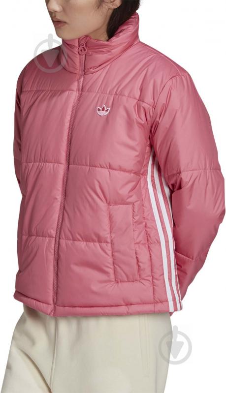 Куртка Adidas SHORT PUFFER H20213 р.S розовая - фото 1