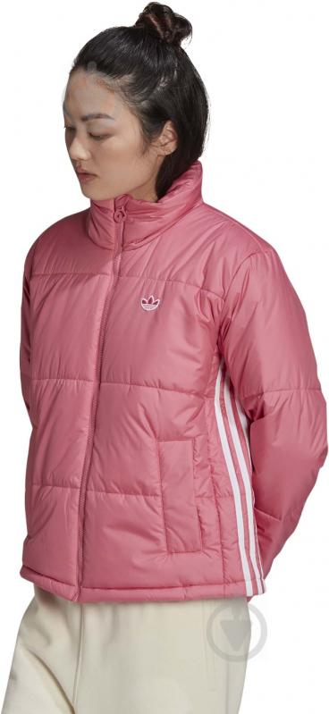 Куртка Adidas SHORT PUFFER H20213 р.S розовая - фото 2