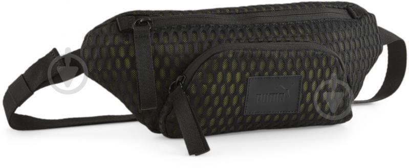 Сумка на пояс Puma MESH WAIST BAG 09028901 чорний - фото 1