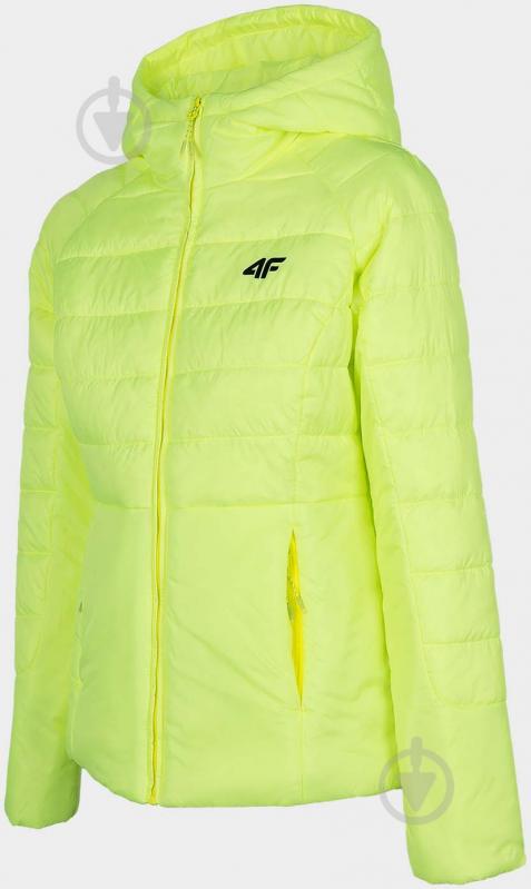 Куртка женская демисезонная 4F WOJACKET KUDP017 H4Z22-KUDP017-72N р.XL салатовая - фото 2 Куртка женская демисезонная 4F WOJACKET KUDP017 H4Z22-KUDP017-72N р.XL салатовая - фото 2