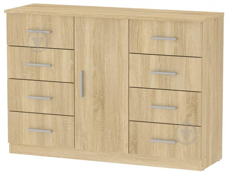 Комод Компаніт 8+1 дуб сонома/дуб сонома - фото 1 Комод Компаніт 8+1 дуб сонома/дуб сонома - фото 1