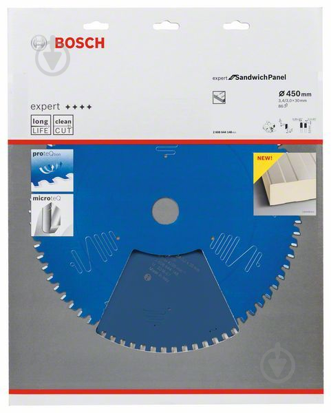 Пиляльний диск Bosch EfSPanel 450x30x3 Z86 2608644148 - фото 2