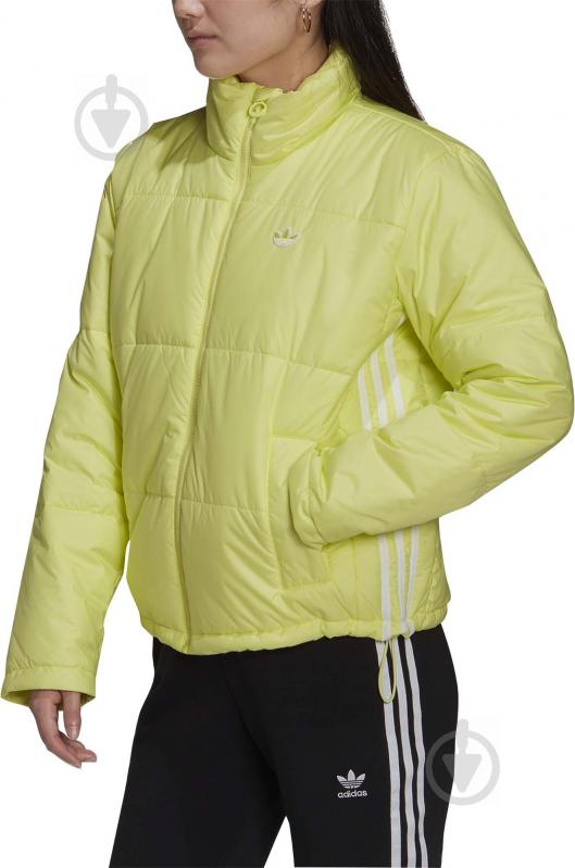 Куртка Adidas SHORT PUFFER H20214 р.S салатова - фото 1