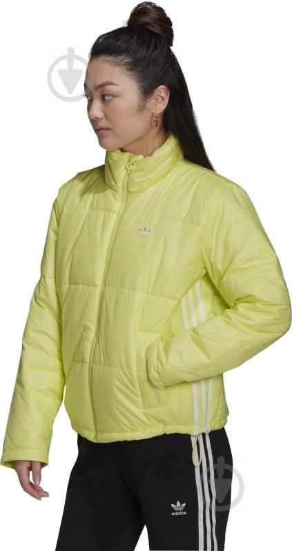 Куртка Adidas SHORT PUFFER H20214 р.S салатова - фото 2