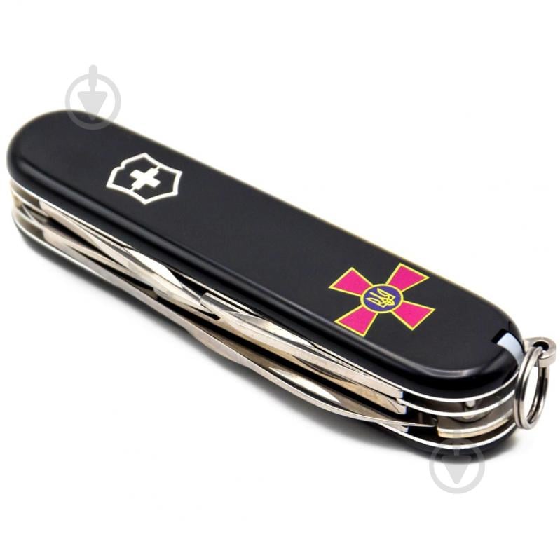 Нож швейцарский Victorinox CLIMBER ARMY Емблема ЗСУ (14 инстр) Vx13703.3_W0010u - фото 3