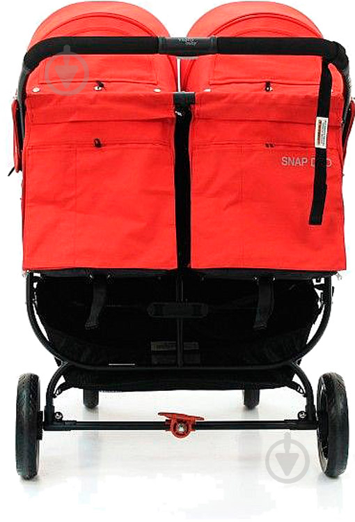 Коляска для двойни Valco Baby Snap Duo Fire Red - фото 3