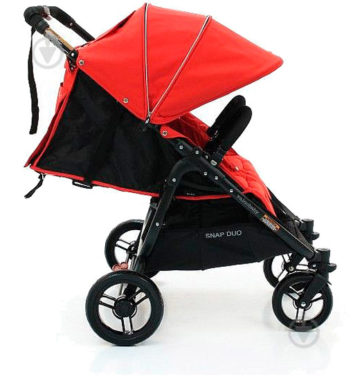 Коляска для двойни Valco Baby Snap Duo Fire Red - фото 4