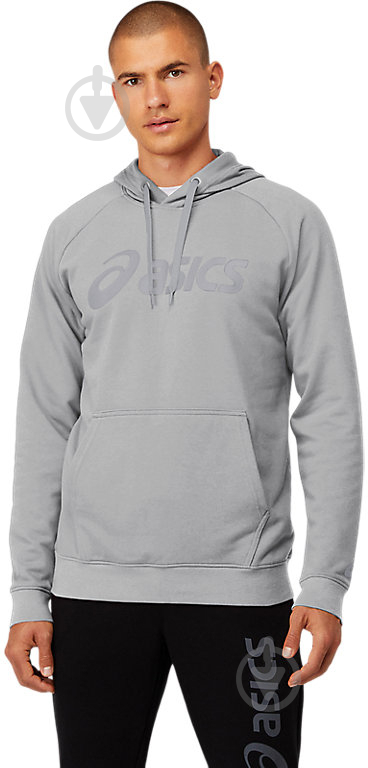 Джемпер Asics BIG ASICS OTH HOODIE 2031A984-023 р. M серый - фото 1