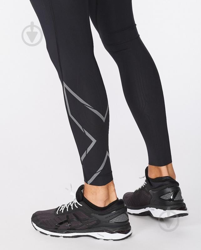 Тайтсы 2XU Light Speed Compression Tights MA5305b_BLK/BRF р.2XL черный - фото 8