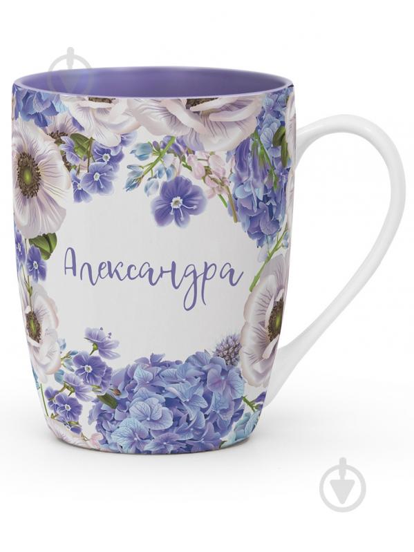 Чашка іменна Флора 018-Александра - фото 1