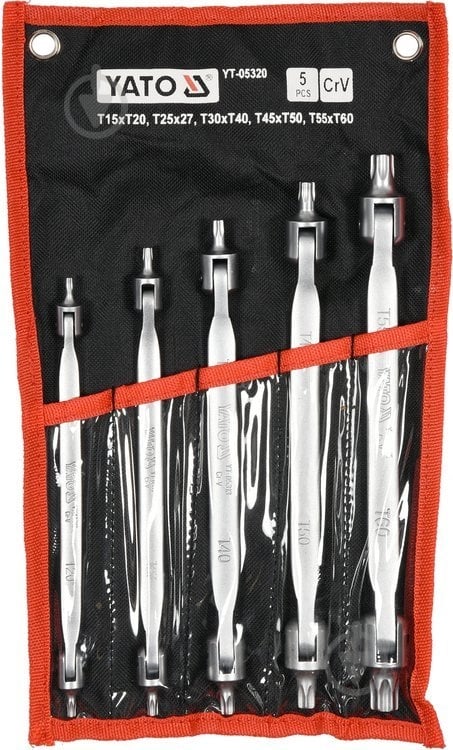 Набор ключей Torx YATO YT-05320 - фото 1