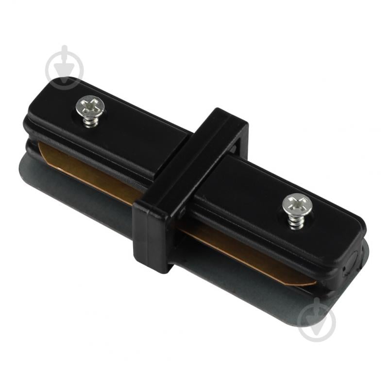 Соединитель линейный Luminaria черный I-CONNECTOR BLACK - фото 1