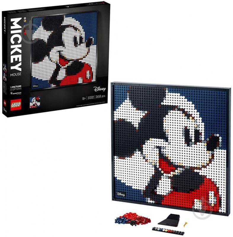 Конструктор LEGO Art Діснеївський Міккі Маус 31202 - фото 11