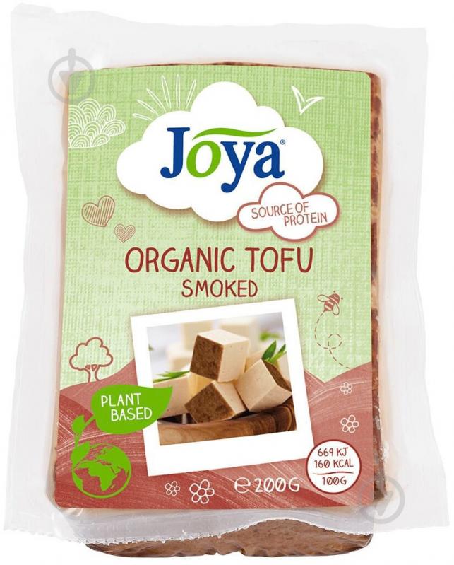 Сыр Joya Тофу соевый копченый 200 г Органик - фото 1
