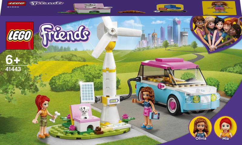 Конструктор LEGO Friends Електромобіль Олівії 41443 - фото 1