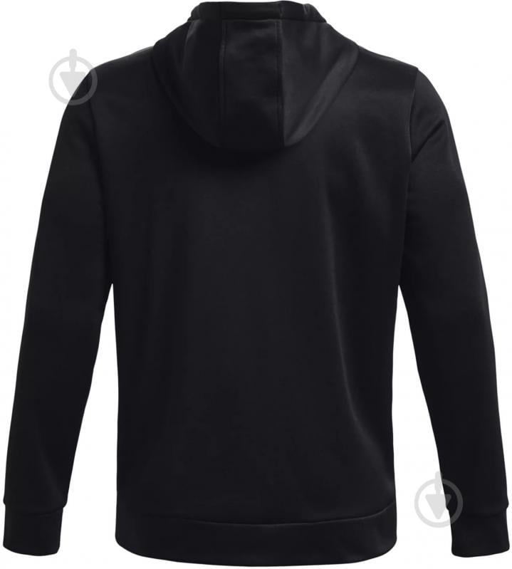 Джемпер Under Armour UA ARMOUR FLEECE FZ HOODIE 1373357-001 р.S-M чорний - фото 5