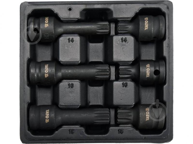 Набор бит YATO 6 шт. YT-10652 - фото 1