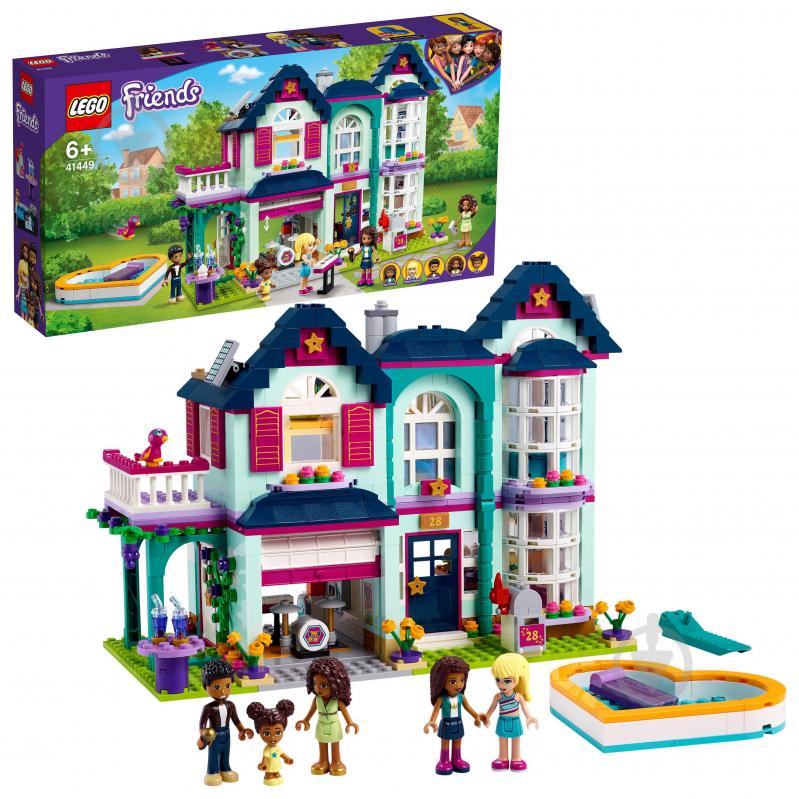 Конструктор LEGO Friends Семейный дом Андреа 41449 - фото 2