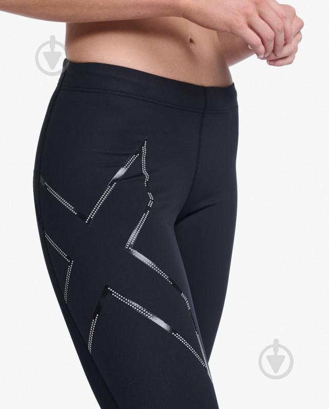 Тайтсы 2XU Ignition Shield Comp Tights WA6312b_BLK/BRF р.ST черный - фото 11