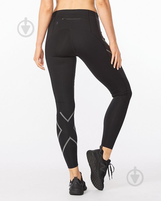 Тайтсы 2XU Ignition Shield Comp Tights WA6312b_BLK/BRF р.ST черный - фото 2