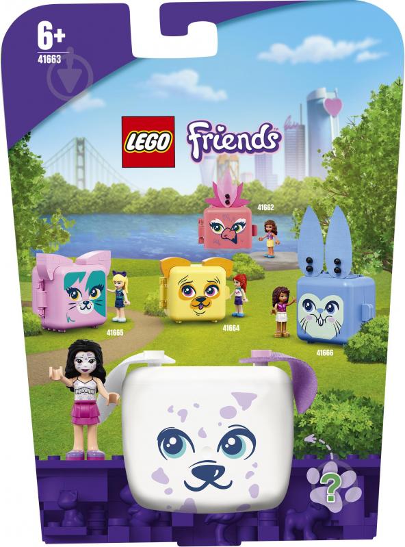 Конструктор LEGO Friends Куб-далматинець з Еммою 41663 - фото 1