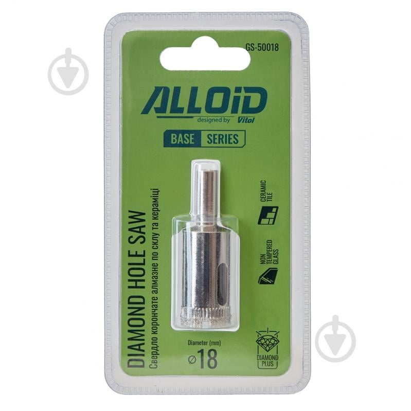 Свердло корончате Alloid 18 мм GS-50018 - фото 4