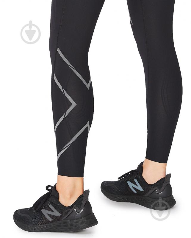 Тайтсы 2XU Light Speed Mid-Rise CompTight WA6523b_BLK/BRF р.MT черный - фото 11