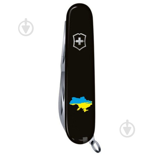 Ніж швейцарський Victorinox CLIMBER UKRAINE Мапа України синьо-жовт. (14 інстр) Vx13703.3_T1166u - фото 3