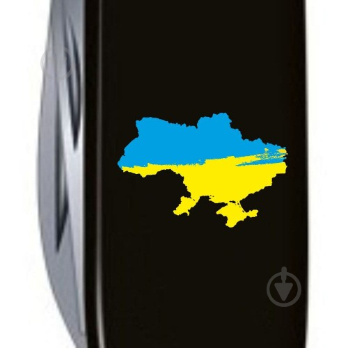 Ніж швейцарський Victorinox CLIMBER UKRAINE Мапа України синьо-жовт. (14 інстр) Vx13703.3_T1166u - фото 4