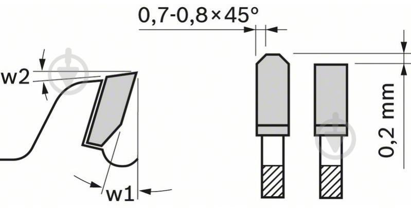 Пильный диск Bosch Expert for High Pressure Laminate 250x30x2,8 Z80 2608644359 - фото 3