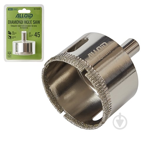 Свердло корончате Alloid 45 мм GS-50045 - фото 1